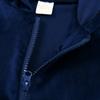 Kids Tales Girls Velour Hoodie Zipper Sweatsuit Boys 2 Pcs Velvet Tracksuit Zip Up Hoody Tops + Sweatpants Jogger Outfits Set view 2