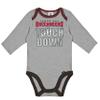 NFL Baby 2-Pack Long Sleeve Bodysuit, Tampa Bay Buccaneers, 0-3 Months Team Color view 3