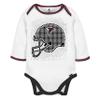 Gerber NFL Baby Boys' 3Pc Bodysuit, Footed Pant, & Cap Set, Atlanta Falcons, 0-3 Months view 2
