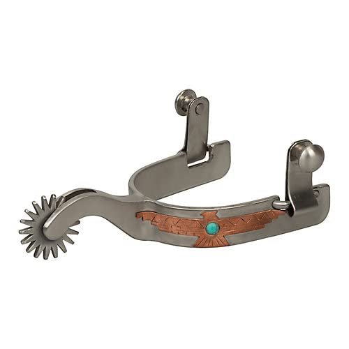 Weaver Equine Ladies' Thunderbird Spur with Turquoise Accent