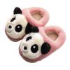 Toddler House Slippers Girls Boys Home Slippers Warm Plush Slippers Toddler Cute Home Slipper Winter Indoor Shoes (Watermelon Red, 18-24 Months) view 1