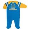 Gerber NFL Baby Boys Sleep 'N Play Footie, Los Angeles Chargers, 6-9 Months Team Color view 1