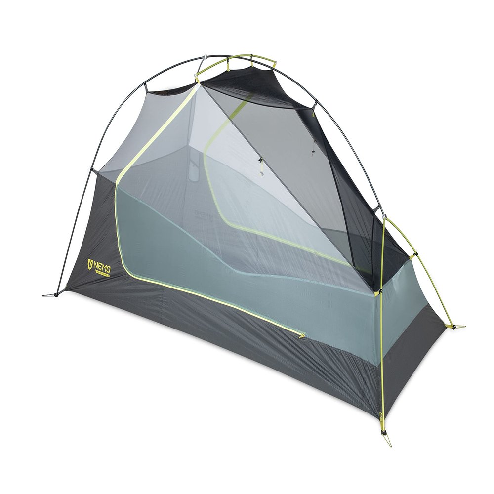 NEMO Equipment Dragonfly OSMO Ultralight Backpacking Tent - 2-Person - Birch Bud/Goodnight Gray