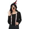 Fun World | Evil Clown | Set 3-pc Instant Costume, Hat, Nose, Glasses view 1