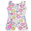 Gymnastics Leotards for Girls 5t 5/6 5-6 Rainbow White Pink Aqua Blue Donut Toddlers Kids Leo Purple Sparkle Biketard Bike Shorts Tumbling Outfits Sparkly view 1