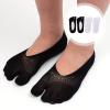 GALPADA Comfortable Women's Short Split Toe Socks Half Socks Toe Topper Pair view 3