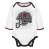 Gerber NFL Baby Boys' 3Pc Bodysuit, Footed Pant, & Cap Set, Arizona Cardinals, 0-3 Months view 4