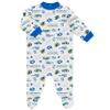 Gerber NFL Baby Boys' 3-pack Bodysuit, Sleep 'n Play, & Cap Set, Los Angeles Rams, 3-6 Months view 2