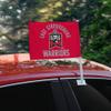 GRAPHICS & MORE East Stroudsburg University of Pennsylvania Warriors Logo Car Truck Flag with Window Clip On Pole Holder view 2