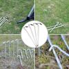 Tent Pegs - Aluminium Tent Stakes Pegs with Hook - 7 Hexagon Rod Stakes Nail Spike Garden Stakes Camping Pegs for Pitching Camping Tent, Canopies (Silver 45pcs) view 4