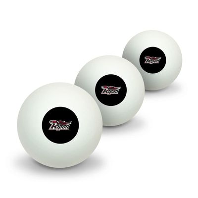 GRAPHICS & MORE Ripon College Secondary Logo Novelty Table Tennis Ping Pong Ball 3 Pack