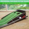 GoSports Pure Putt Golf 9 ft Putting Green Ramp - Premium Wood Training Aid for Home & Office Putting Practice - Includes 4 Golf Balls - Black view 4