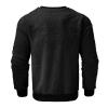 QWENTMTNTY Mens Fleece Pullover Pockets Quarter Zip Western Sherpa Fuzzy Plaid Jacket Button Down Collared Winter Outerwear view 3
