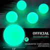Deekin 8" Street Hockey Balls Glow in The Dark Sports Balls for Indoor Outdoor Road Roller Hockey(Green,12 Pcs) view 2