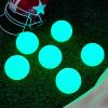 Deekin 8" Street Hockey Balls Glow in The Dark Sports Balls for Indoor Outdoor Road Roller Hockey(Green,12 Pcs) view 4