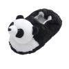 Kids Slippers Girls Boys Home Slippers Warm Plush Slippers Indoor House Slippers Lightweight Home Shoes (Black, 2.5-3.5 Years) view 1