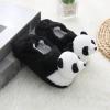 Kids Slippers Girls Boys Home Slippers Warm Plush Slippers Indoor House Slippers Lightweight Home Shoes (Black, 2.5-3.5 Years) view 3