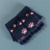 Toddler Kids Children's Knit Cartoon Winter Warm Girls Boys Baby Gloves Mittens Kids Fingerless Gloves (Navy, One Size) view 2