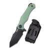 KUBEY KU230E Fixed Blade Knife with Kydex Sheath 4.41" Tanto Blade and G10 Handle for Outdoor Survival and Everyday Carry view 1