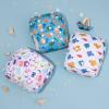 ALVABABY Large Cloth Swim Diaper 3pcs Baby/Toddler/Infant Snap Reusable Adjustable Swimming Diaper Baby Boy and Girl 3ZSWY29 view 2