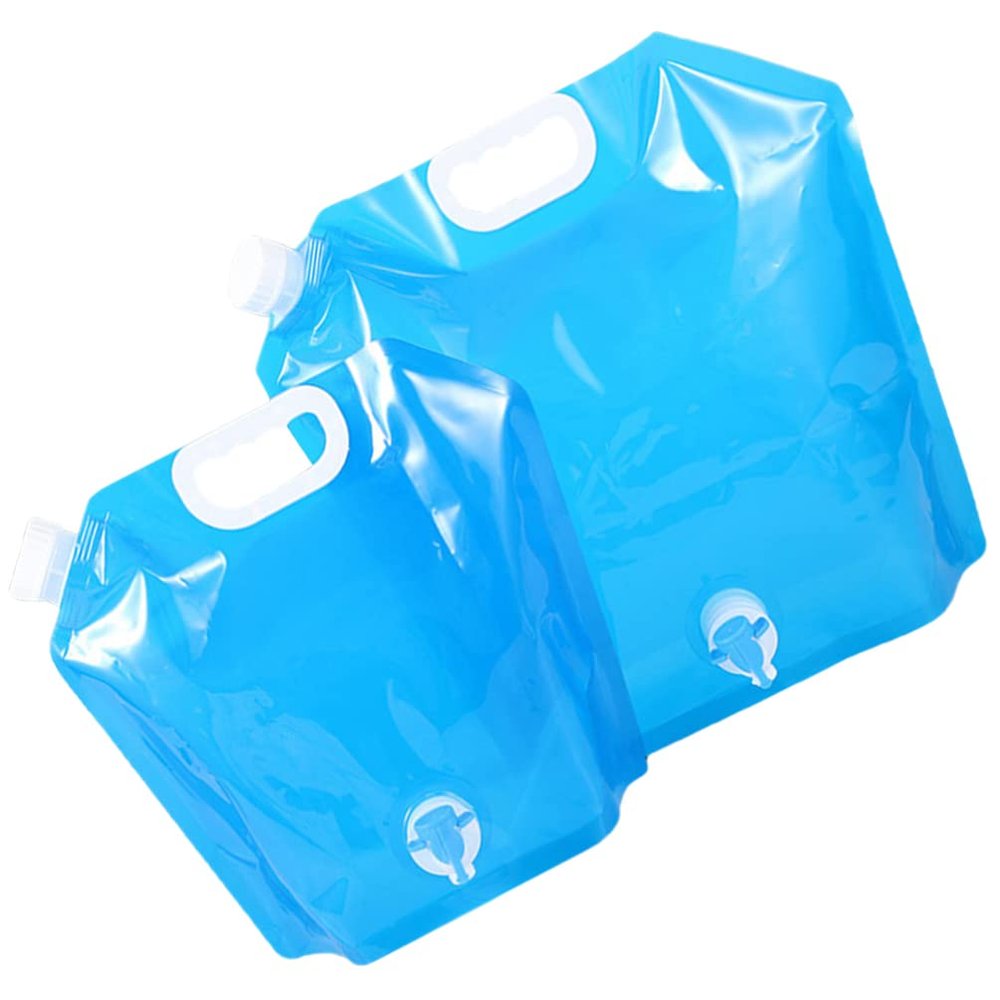 BESPORTBLE Professional Water Containers Compact Camping Accessory Folding Water Storage Bag for Hiking Travel