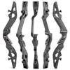 ZSHJGJR 17"/19"/21" ILF Recurve Bow Riser Aluminum CNC Milling Bow Riser Archery American Hunting Bow Handle Right Handed for Archery Bow Hunting Targeting (19 inch, Tactical) view 2