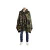 Legou McIntosh Cape Adult One Piece McIntosh Hiking Outdoor Cycling Rain Poncho Army green camouflage one size view 1