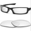 BLAZERBUCK Blue Light Blocking Polycarbonate Replacement Lenses for Oakley Fives Squared(4+1) OO9238 - HD Clear view 1