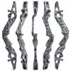 ZSHJGJR 17"/19"/21" ILF Recurve Bow Riser Aluminum CNC Milling Bow Riser Archery American Hunting Bow Handle Right Handed for Archery Bow Hunting Targeting (17 inch, Ghost) view 2