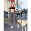 Aoliks High Waisted Capri Yoga Pants for Women with Pockets, Tummy Control Workout Leggings, Thick & Comfortable Running Capris for Gym, Travel, and Everyday Wear view 2