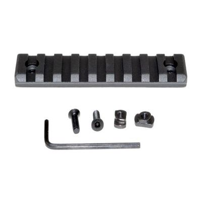 Single Picatinny Rail Section for M lok Style Mounts, 9 Slot