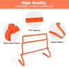 Lineslife Adjustable Agility Hurdles,4 Height Speed Training Hurdles, Portable Speed Training Equipment with Carry Bag for for Athletes,Kids,Soccer,Basketball view 4