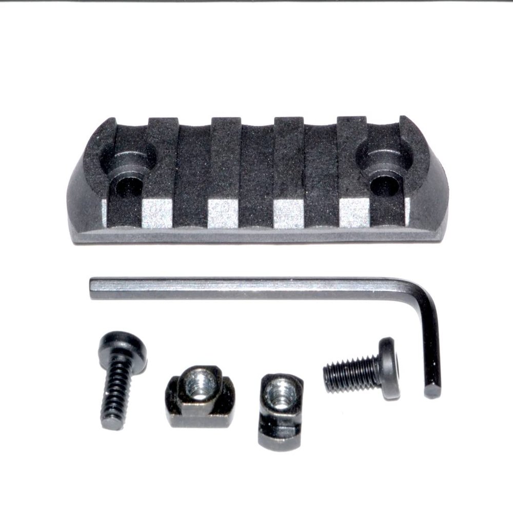 K Kexuan Single Picatinny Adapter Rail M lk, Polymer - 5 Slots