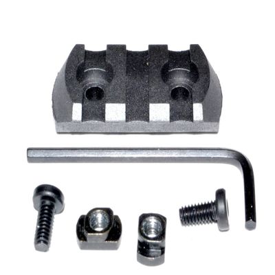 K Kexuan M Lok to Picat inny Adapter R ail Single R ail Section, Polymer - 3 Slots