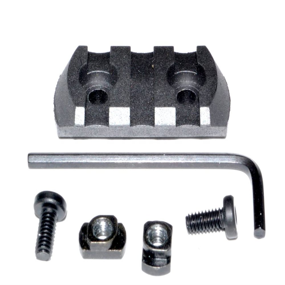 K Kexuan M Lok to Picat inny Adapter R ail Single R ail Section, Polymer - 3 Slots