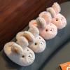 Kids Slippers Boys Girls Cute Slippers Warm Plush Slippers Winter Warm Plush House Slippers Indoor Non-Slip Slippers (B, 180) view 2