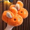Kids Slippers Boys Girls Cute Slippers Warm Plush Slippers Winter Warm Plush House Slippers Indoor Non-Slip Slippers (B, 180) view 3