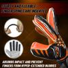 Adhawk Goalkeeper Gloves - Premium Quality Latex Palm with Finger Spine Protection & Double Layer Wristband - Premium Designed Goalie Gloves for Kids, Youth and Adult view 3