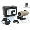 HATSEN 558 Red Dot Sight Combo with 5X Magnifying Glass, Quick Release, for 20mm Rail Mount, Camo view 3