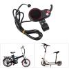 Brushless Motor Controller, Eletric Scooter Controller with LCD Display,48V Controller Ontroller LCD Display Control Panel with Shift Switch Accessory for Electric Scooter view 2