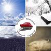 11-27ft Waterproof Boat Cover, 210d Dustproof and Tear-Resistant Multi-Size Boat Cover Fishing Boat Covers All-Weather Outdoor Protection Boat Cover,Red,21~24ft(732cm*300cm) view 3
