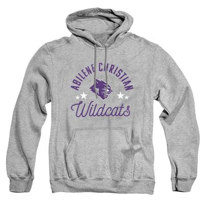 Abilene Christian University Official Wildcats Unisex Adult Pull-Over Hoodie, Abilene Christian Wildcats, Athletic Heather, Medium