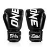 Fairtex BGV1 ONE Muay Thai Boxing Sparring Gloves (Black, 12 oz) view 3