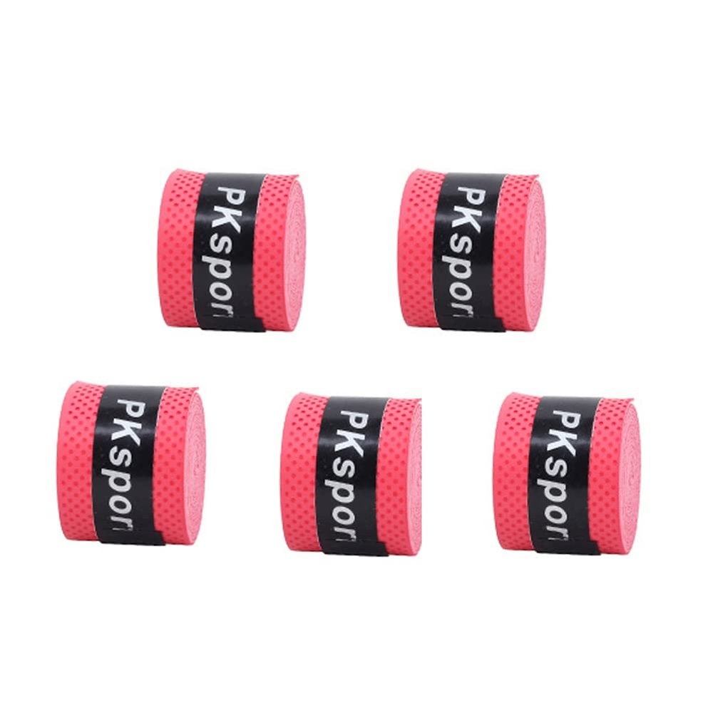 KAUYITWA Absorb Sweat Archery Bow Handle Tape Non-Slip Handle Grip for Compound recurve Bow(5 PCS) (Pink)