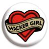 Stranger Things 4 - Hacker Girl - Badge Button Diameter 2.5 cm view 1