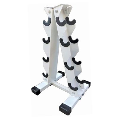 BELUND Dumbbell Rack, Solid Steel Dumbbell Storage Stand Holder, A-Frame Weight Dumbbell Storage Racks, Free Weights Dumbbells Set for Home Gym Exercise (Size : 4tiers)