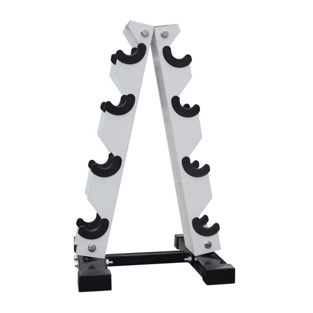 BELUND Dumbbell Racks Steel Dumbbell Storage Stand 3/4 Tier Weight Rack for Dumbbells Weight Stand A-Frame Dumbbell Rack Stand (Size : 4tiers)