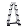 BELUND Dumbbell Racks Steel Dumbbell Storage Stand 3/4 Tier Weight Rack for Dumbbells Weight Stand A-Frame Dumbbell Rack Stand (Size : 4tiers) view 1