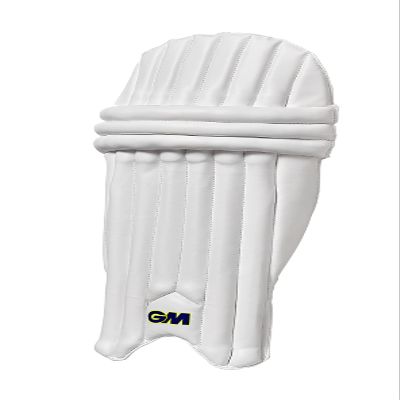 Gunn and Moore Gm Cricket Batting Leg Pads/Guards, Prima, Fluro Yellow/Blue, Small Junior Ambidextrous, 1 Pair, 50562327