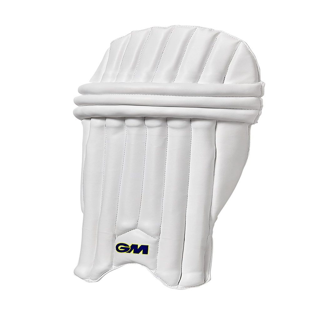 Gunn and Moore Gm Cricket Batting Leg Pads/Guards, Prima, Fluro Yellow/Blue, Small Junior Ambidextrous, 1 Pair, 50562327